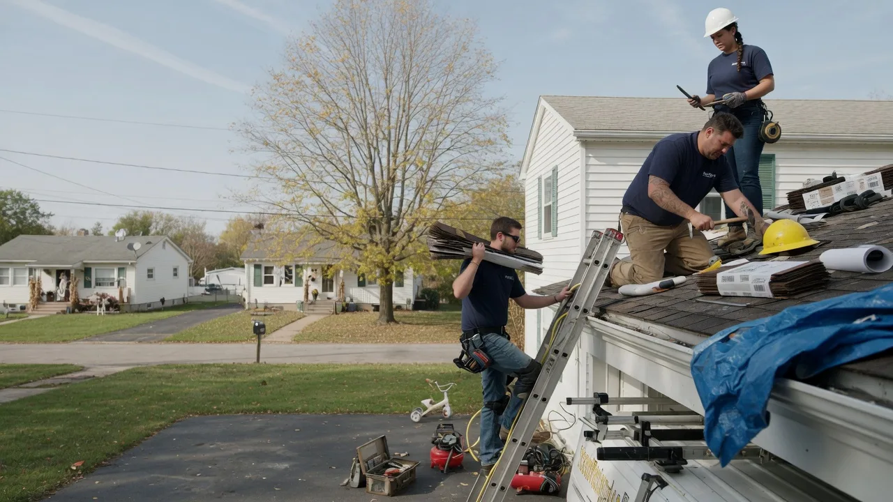 Local Roofing Contractors in Pinckneyville, IL near me